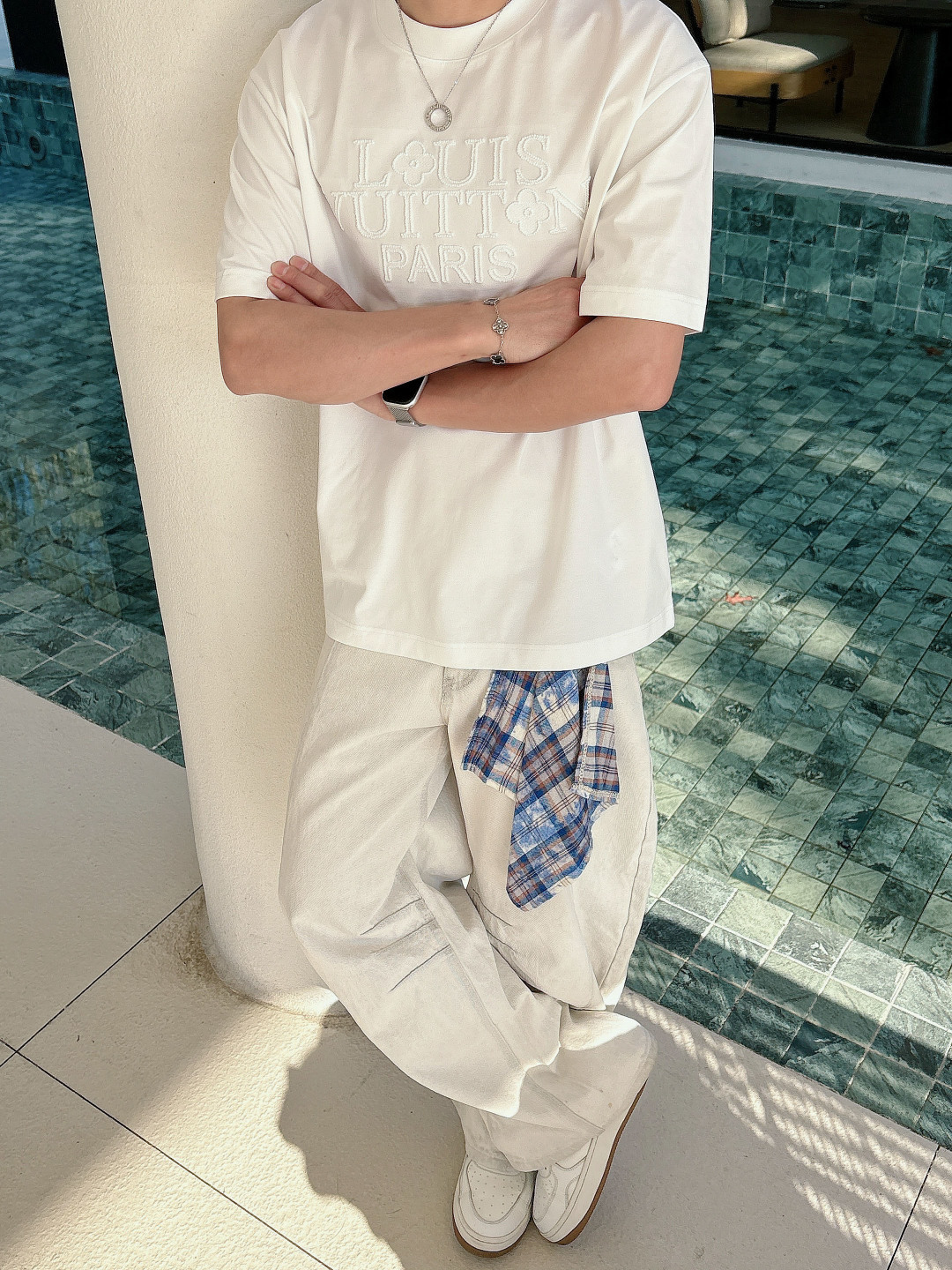 LV men LV 2026 New New T ！ logo . . . . . ！ ！ — photo 4
