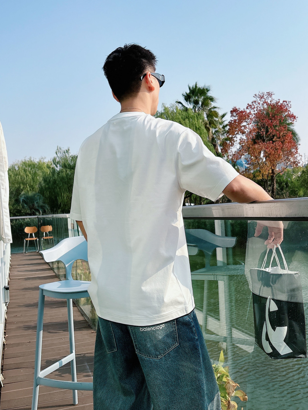 DG 2026春夏新款首发专柜最新款短袖圆领T恤 高端订制 设计前卫时尚！品牌logo重工艺设计 高端定