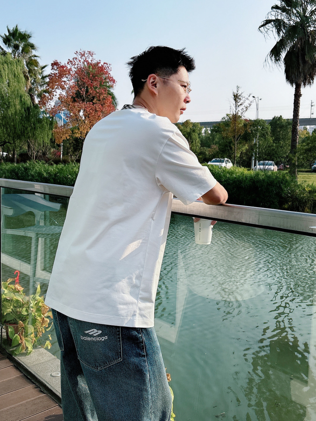 巴宝莉#BUR 2026春夏新款首发专柜最新款短袖圆领T恤 高端订制 设计前卫时尚！品牌logo重工艺设