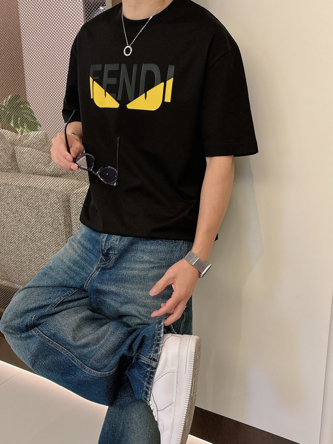 Fendi men 2026 New New T ！ logo . . . . . ！ ！ — photo 5