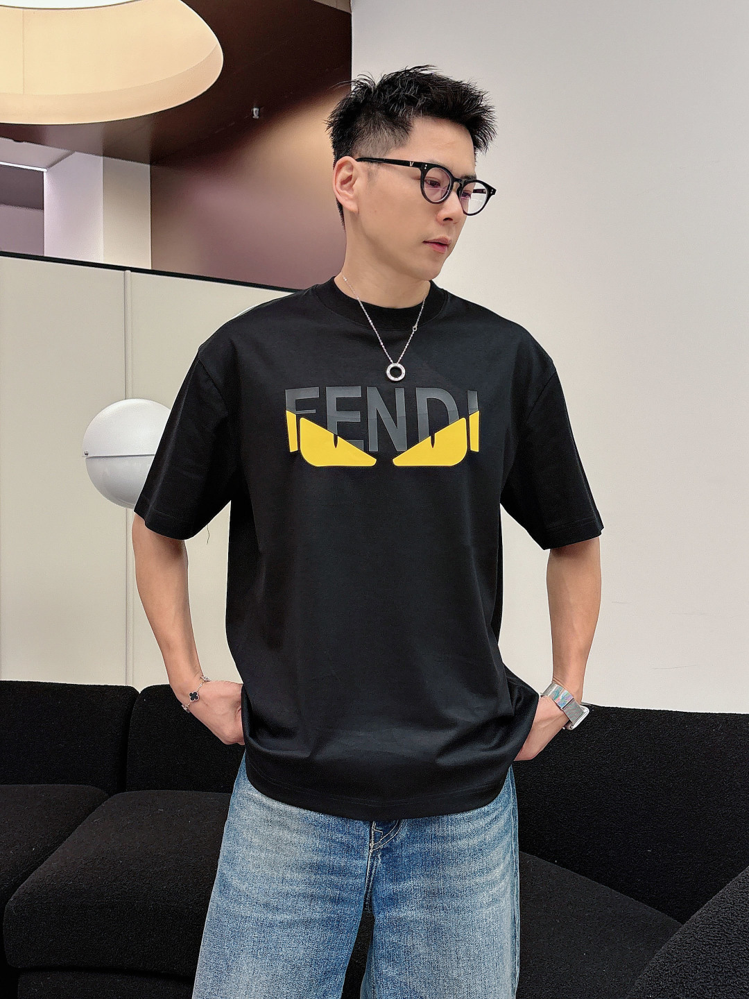 Fendi men 2026 New New T ！ logo . . . . . ！ ！ — photo 12