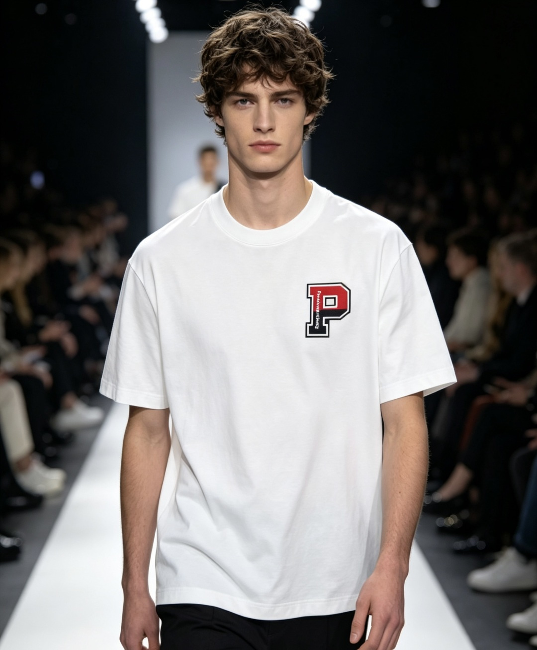 NO:866705,Human's 2026 spring and summer new style debut counter, the latest short-sleeved round neck T-shirt, high-end custom design, avant-garde and fashionable!  Brand logo emphasizes craftsmanship design. High-end customized 100% cotton top-grade mercerized fabric. Soft to the touch. Comfortable to wear. Exquisite stitching at the counter level. Fine workmanship. The upper body effect is incomparably handsome!  A must-have item for a stylish man!  Color Black White Size M-3XL, T-shirt, tees, t-shirt,19860909Human 2026春夏新款首发专柜最新款短袖圆领T恤 高端订制 设计前卫时尚！品牌logo重工艺设计 高端定制百分百棉顶级丝光面料.手感柔软.穿着舒适.专柜级别精致车线.做工精细.上身效果无敌帅气！型男必备单品！ 颜色黑色 白色 码数M-3XL,,T-shirt,tees，t-shirt,,Men's clothing