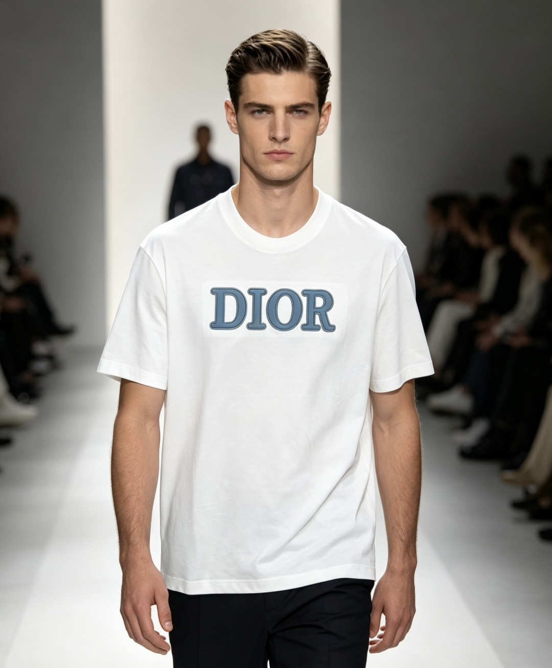 NO:866609,Dior's 2026 spring and summer new style debut counter, the latest short-sleeved round neck T-shirt, high-end customization, avant-garde and fashionable design!  Brand logo emphasizes craftsmanship design. High-end customized 100% cotton top-grade mercerized fabric. Soft to the touch. Comfortable to wear. Exquisite stitching at the counter level. Fine workmanship. The upper body effect is incomparably handsome!  A must-have item for a stylish man!  Color Black White Size M-3XL,, dior, T-shirt, tees, t-shirt,19860909迪奥 2026春夏新款首发专柜最新款短袖圆领T恤 高端订制 设计前卫时尚！品牌logo重工艺设计 高端定制百分百棉顶级丝光面料.手感柔软.穿着舒适.专柜级别精致车线.做工精细.上身效果无敌帅气！型男必备单品！ 颜色黑色 白色 码数M-3XL,,dior,T-shirt,tees，t-shirt,,Men's clothing