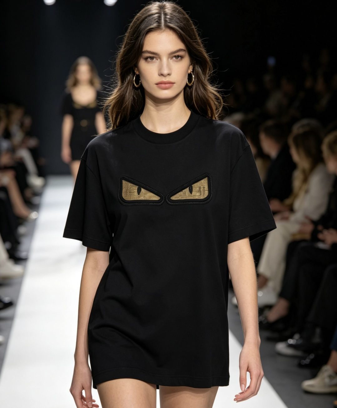 NO:866624,Fendi's 2026 spring and summer new style debut counter, the latest short-sleeved round neck T-shirt, high-end customization, avant-garde and fashionable design!  Brand logo emphasizes craftsmanship design. High-end customized 100% cotton top-grade mercerized fabric. Soft to the touch. Comfortable to wear. Exquisite stitching at the counter level. Fine workmanship. The upper body effect is incomparably handsome!  A must-have item for a stylish man!  Color Black White Size M-3XL,,fendi,T-shirt,tees,t-shirt,19860909芬迪 2026春夏新款首发专柜最新款短袖圆领T恤 高端订制 设计前卫时尚！品牌logo重工艺设计 高端定制百分百棉顶级丝光面料.手感柔软.穿着舒适.专柜级别精致车线.做工精细.上身效果无敌帅气！型男必备单品！ 颜色黑色 白色 码数M-3XL,,fendi,T-shirt,tees，t-shirt,,Men's clothing