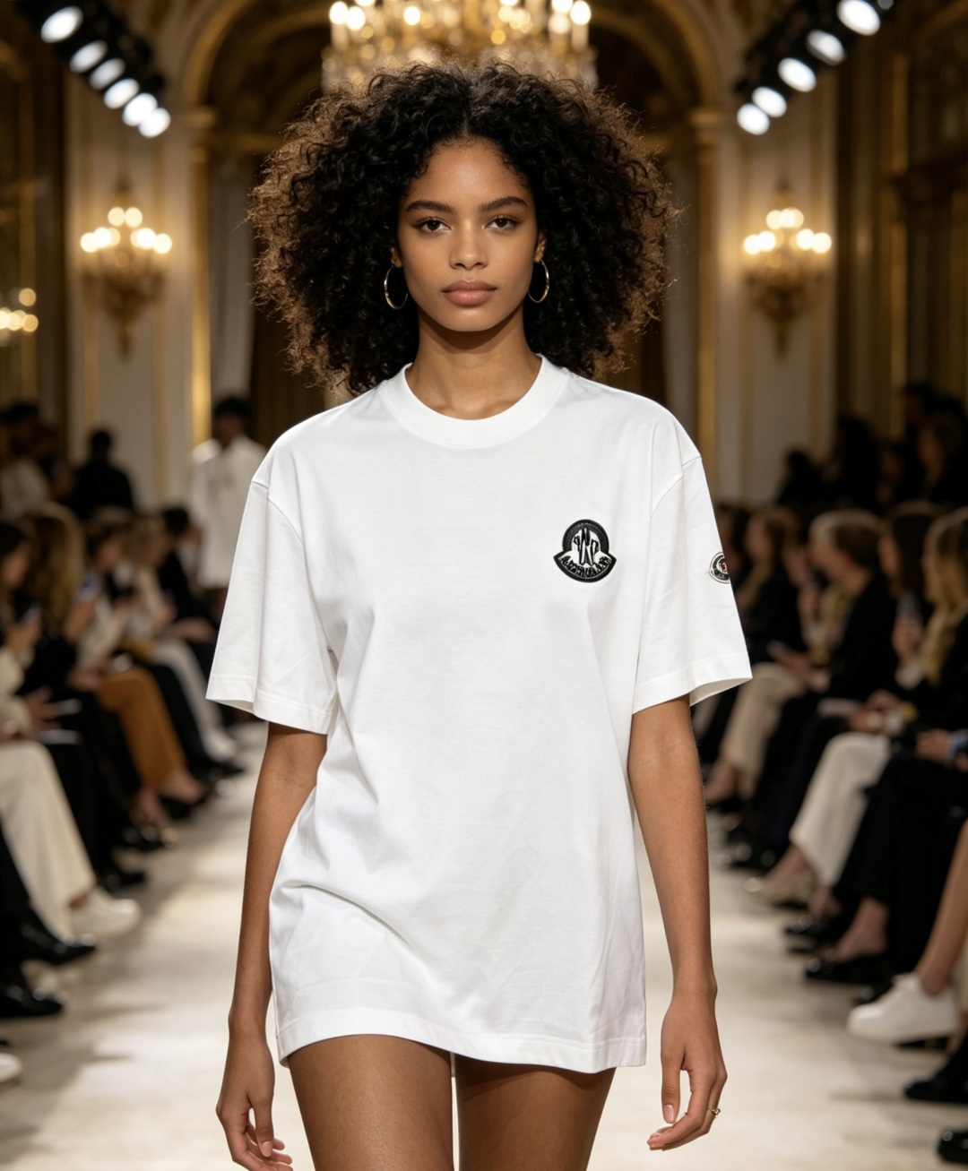 NO:866578,Mengkou MC 2026 spring and summer new debut counter latest short-sleeved round neck T-shirt, high-end customization, avant-garde and fashionable design!  Brand logo emphasizes craftsmanship design. High-end customized 100% cotton top-grade mercerized fabric. Soft to the touch. Comfortable to wear. Exquisite stitching at the counter level. Fine workmanship. The upper body effect is incomparably handsome!  A must-have item for a stylish man!  Color Black White Size M-3XL,,Moncler,T-shirt,tees,t-shirt,19860909蒙口MC 2026春夏新款首发专柜最新款短袖圆领T恤 高端订制 设计前卫时尚！品牌logo重工艺设计 高端定制百分百棉顶级丝光面料.手感柔软.穿着舒适.专柜级别精致车线.做工精细.上身效果无敌帅气！型男必备单品！ 颜色黑色 白色 码数M-3XL,,Moncler,T-shirt,tees，t-shirt,,Men's clothing