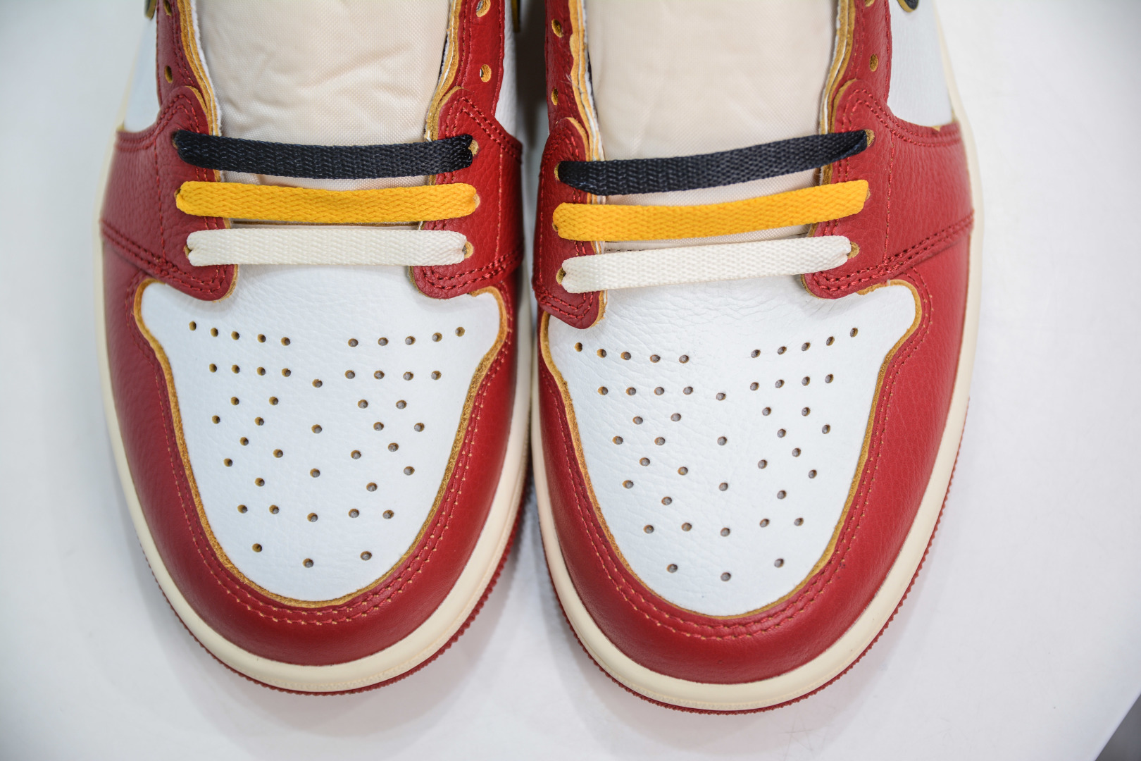 450  FK纯原 Union x Air Jordan AJ1 Retro High NRG 联名四色拼接灰白红  HV8563-600