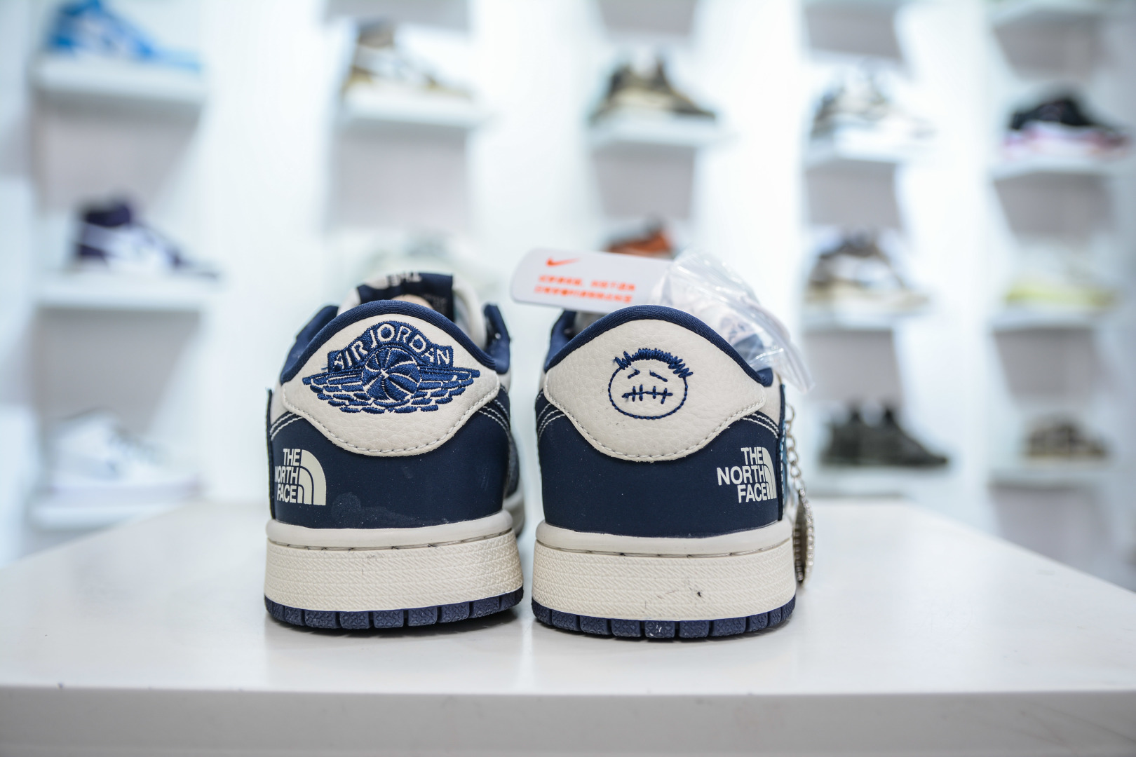 270  TS x Air Jordan 1 Retro Low x The North Face 北面联名-抽象花纹  LD2025-003