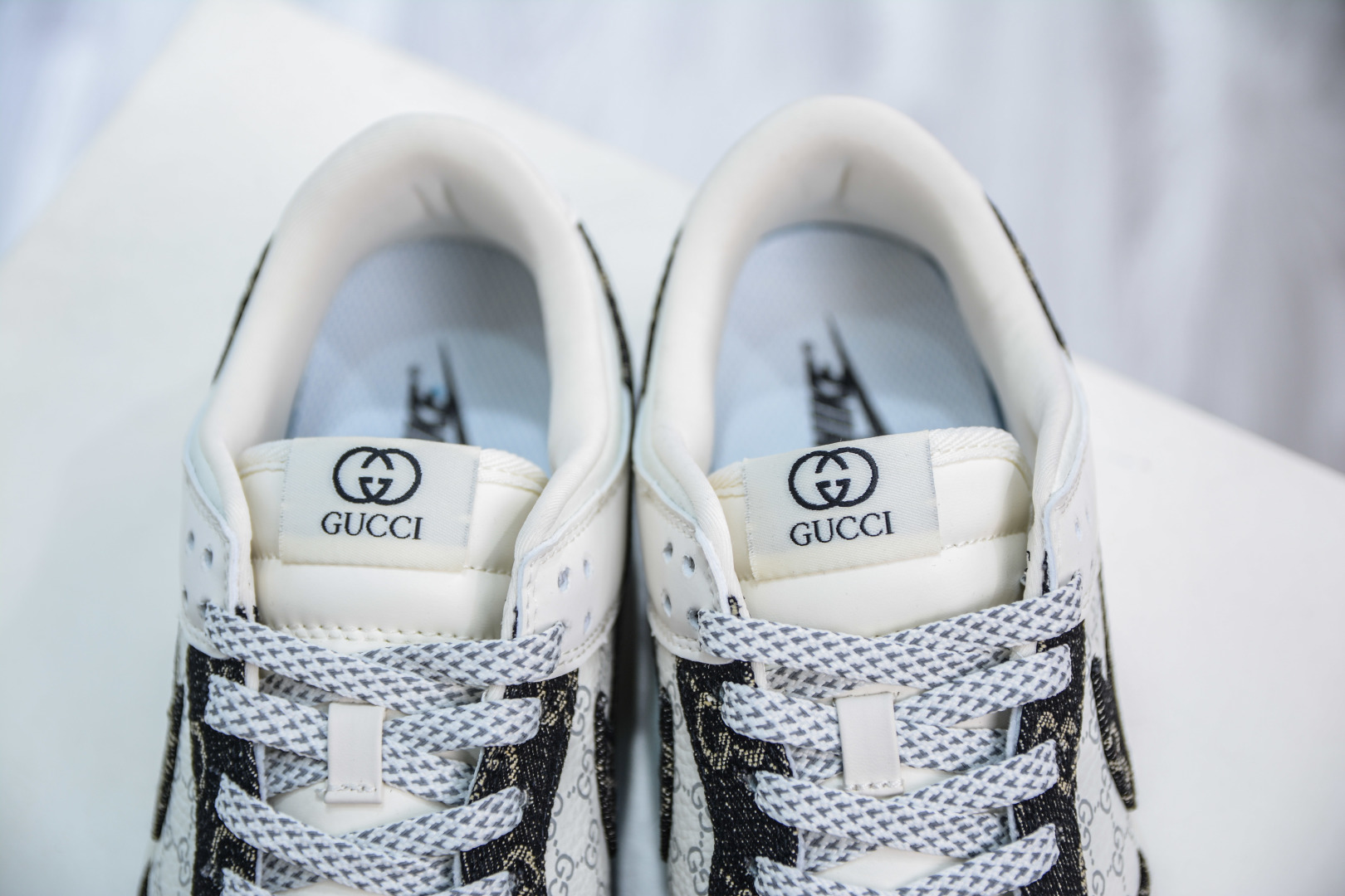 280  Nike SB Dunk Low x GUCCI 古驰联名-白黑牛仔  CH8311-286