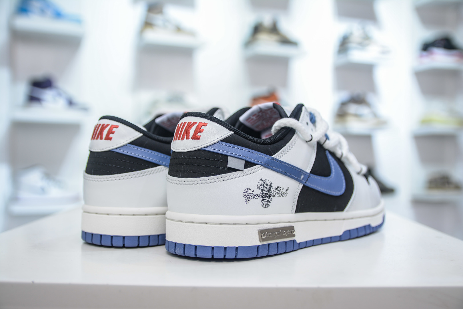 280 YC纯原 NK Dunk Low 亿万少年 黑白蓝 WB0320-019