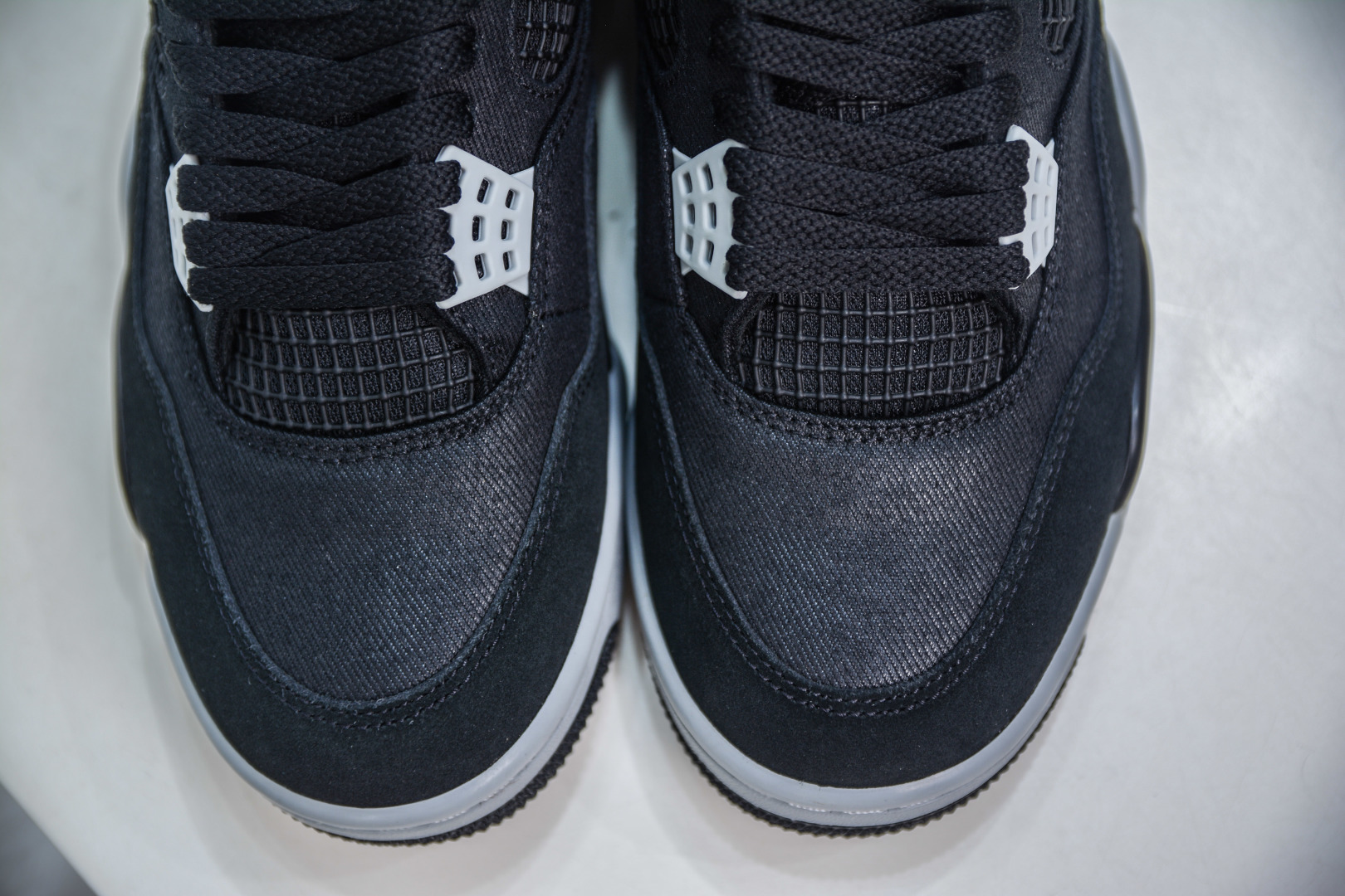 OG纯原 Air Jordan AJ4 Retro 黑色帆布小阿姆 DH7138-006
