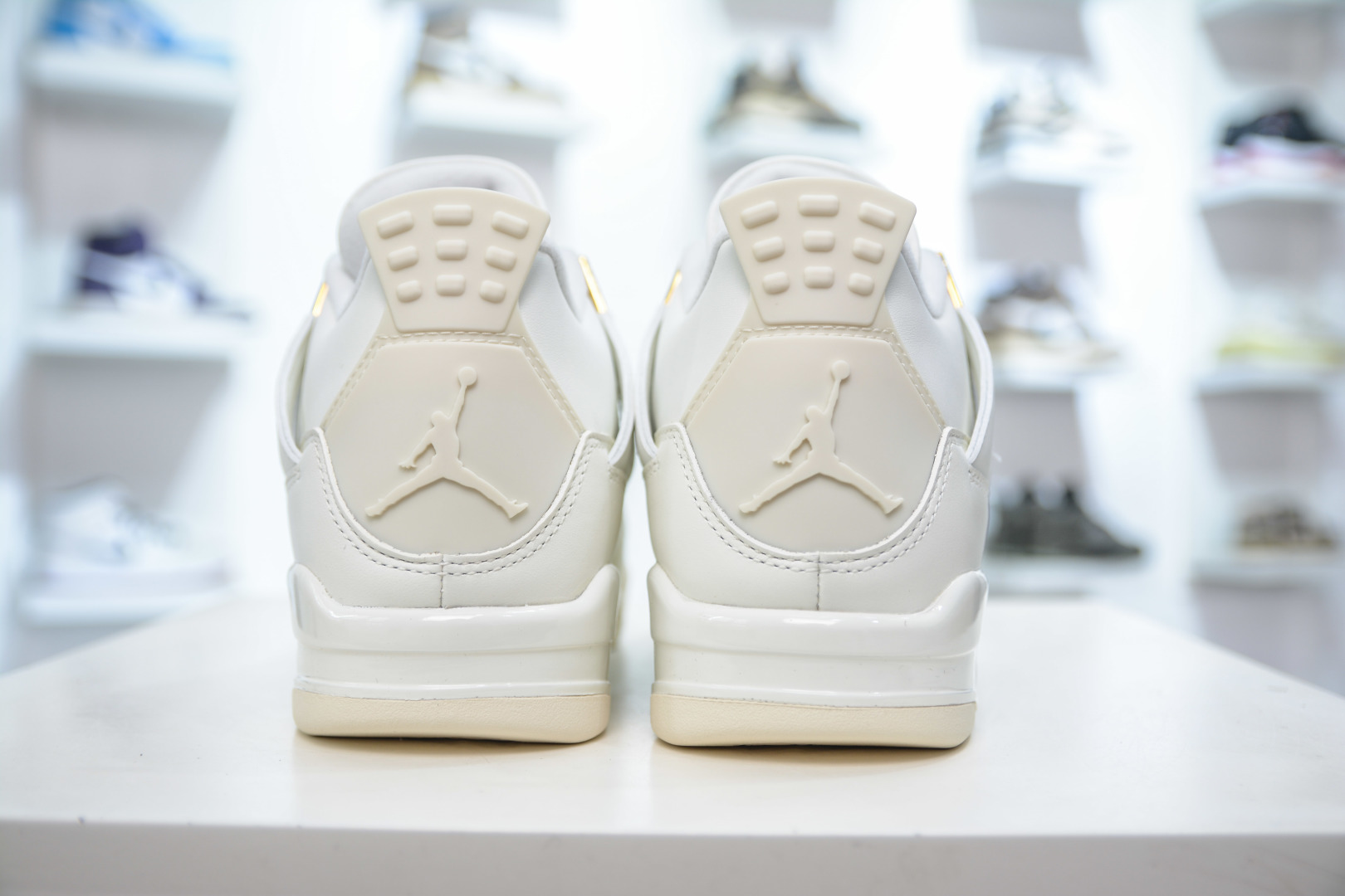 450 OG纯原 Air Jordan AJ4 ”Metallic Gold” 奶油白金 AQ9129-170