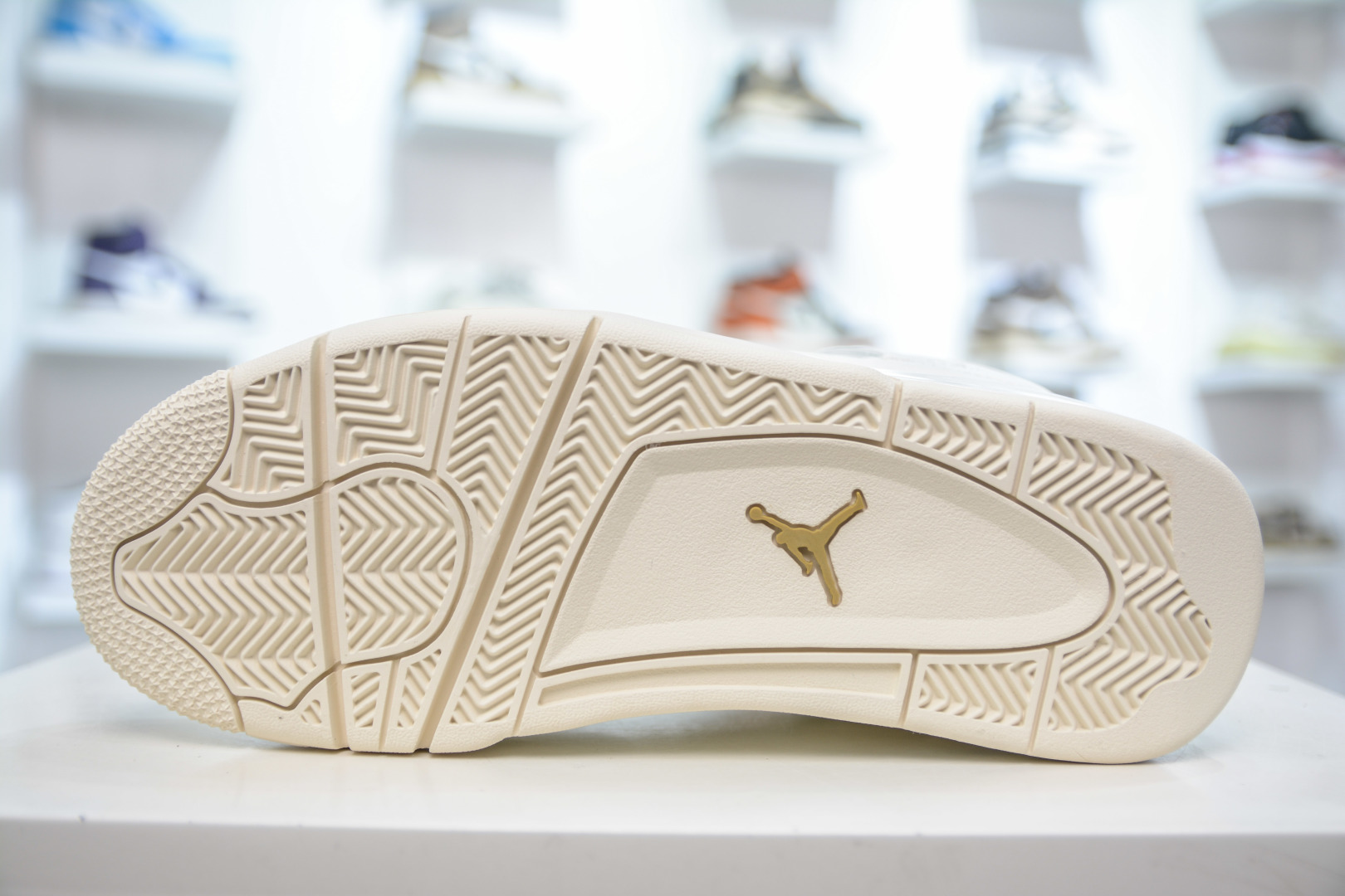 450 OG纯原 Air Jordan AJ4 ”Metallic Gold” 奶油白金 AQ9129-170