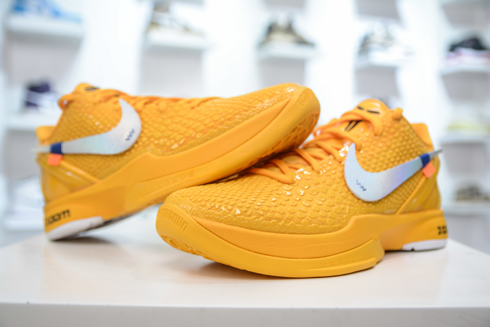 TOP纯原 Off White x NK Zoom Kobe ZK5 科比5代 OW联名黄 客制联名 CW2190-501