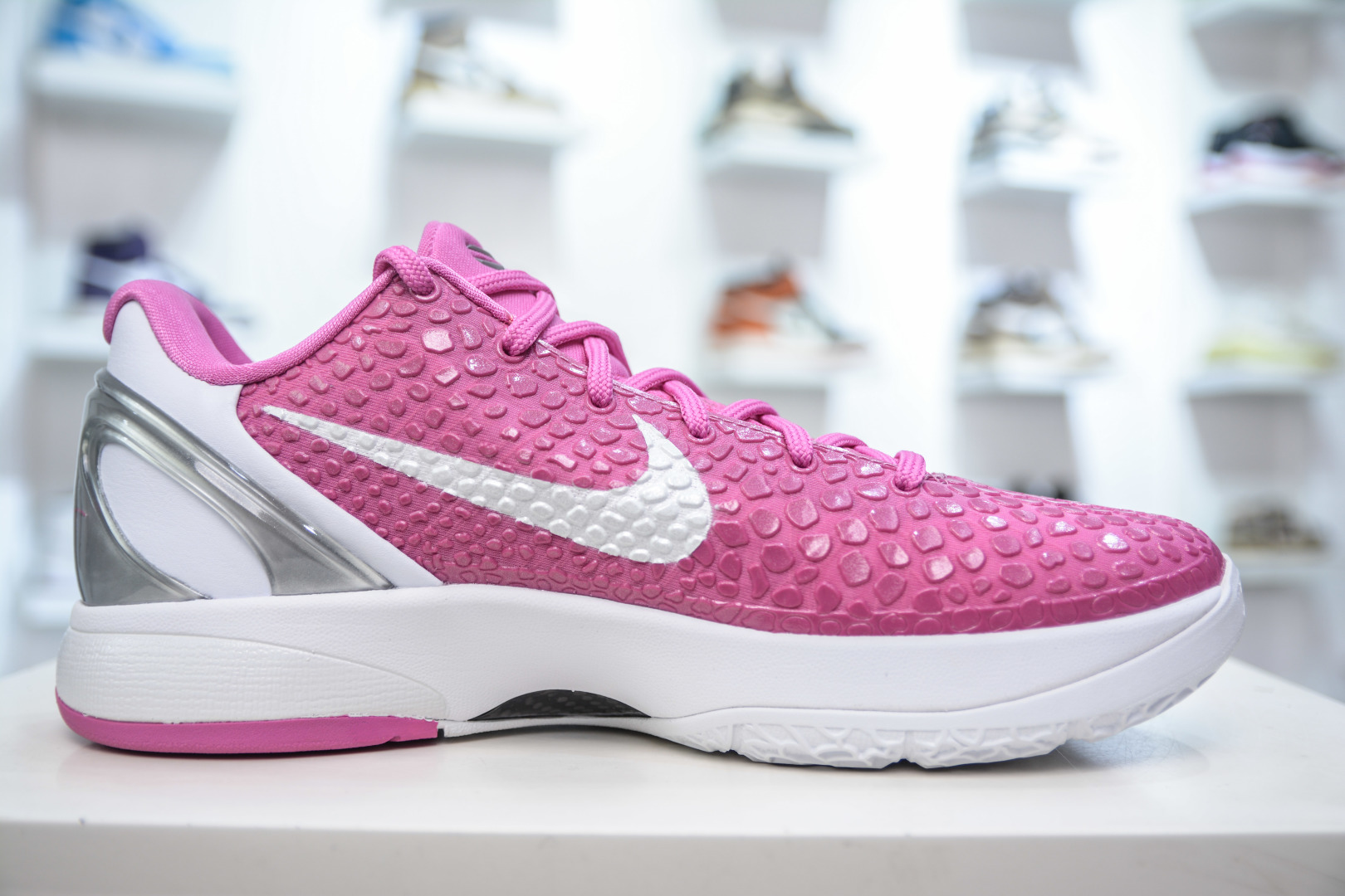 380 TOp纯原 NK ZOOM KOBE 6“乳腺癌”粉白 DJ3596-600
