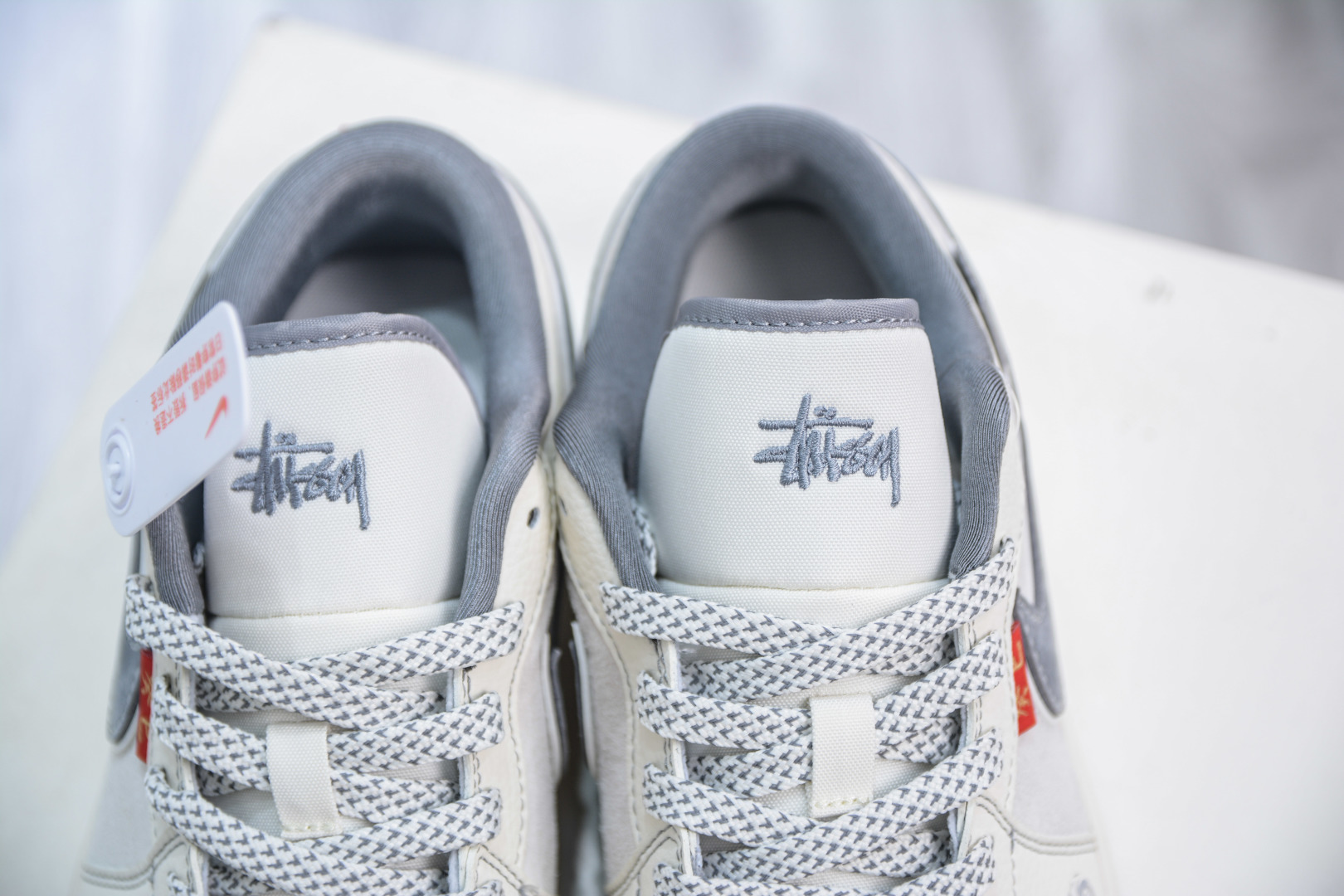 270 Air Jordan 1 Retro Low x The North Face x Stussy 蛇年限定北面斯图西联名-米白灰 YX5066-315