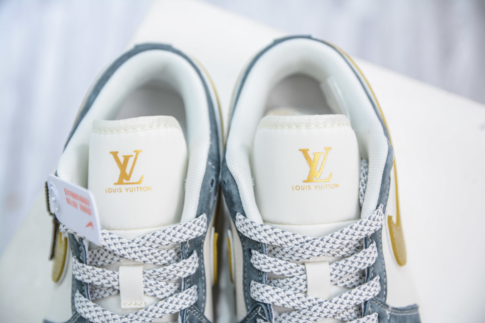 270 Air Jordan AJ1 Low X Louis Vuitton LV联名-白灰金勾蛇鳞 XX3168-167