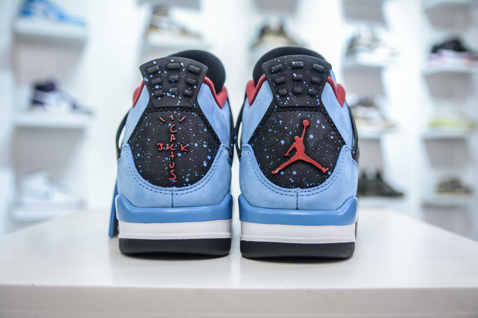 450 OG纯原 Travis Scott x Air Jordan AJ4 TS联名冰蓝 308497-406