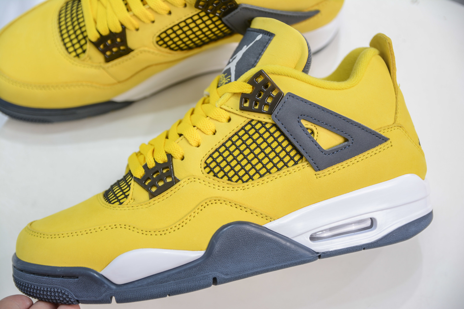 450 OG纯原 Air Jordan AJ4 ”Tour Yellow” 电母 黑黄 CT8527-700