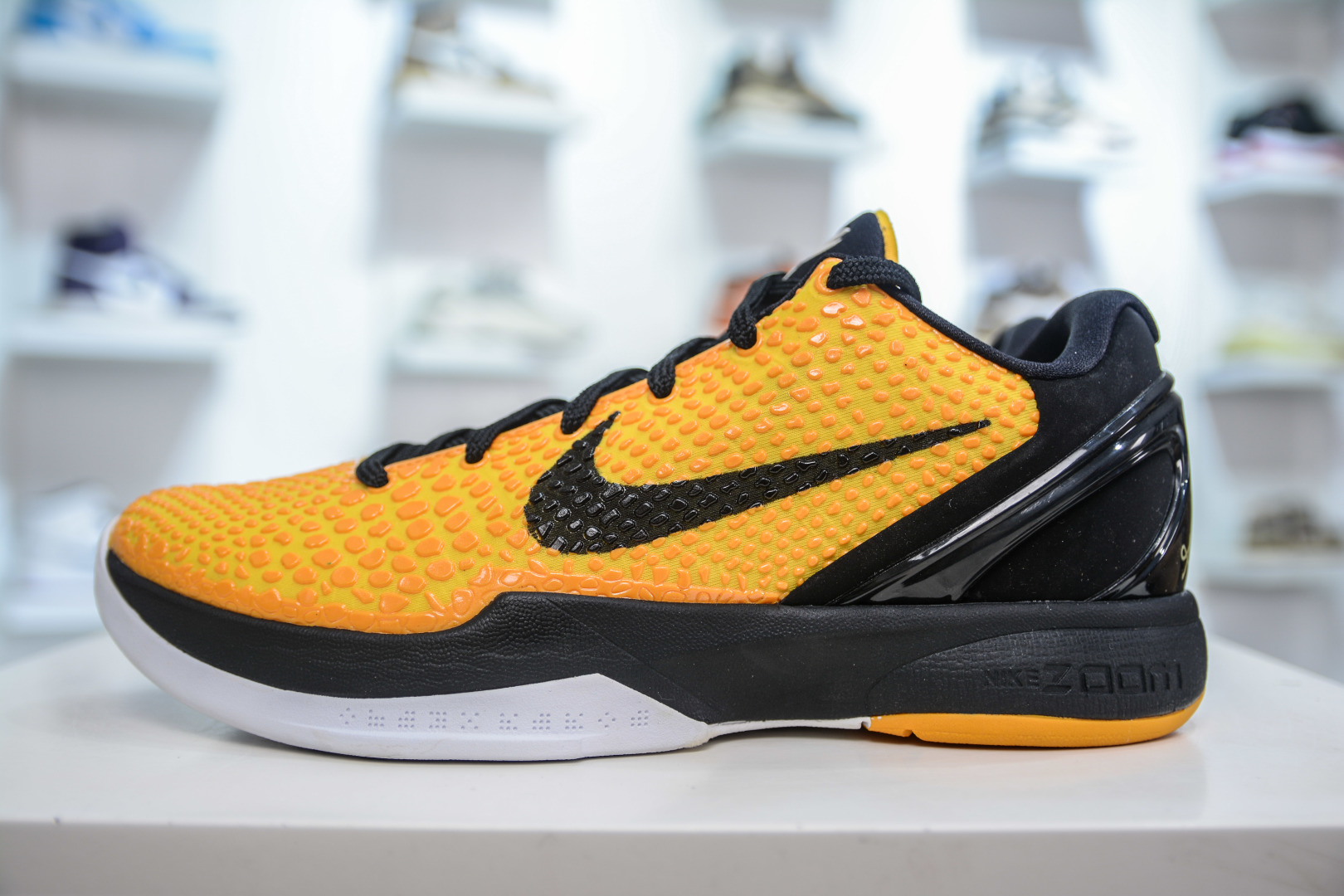380 TOp纯原 NK Zoom Kobe 6 Protro 科比六代 黑黄 429659-700