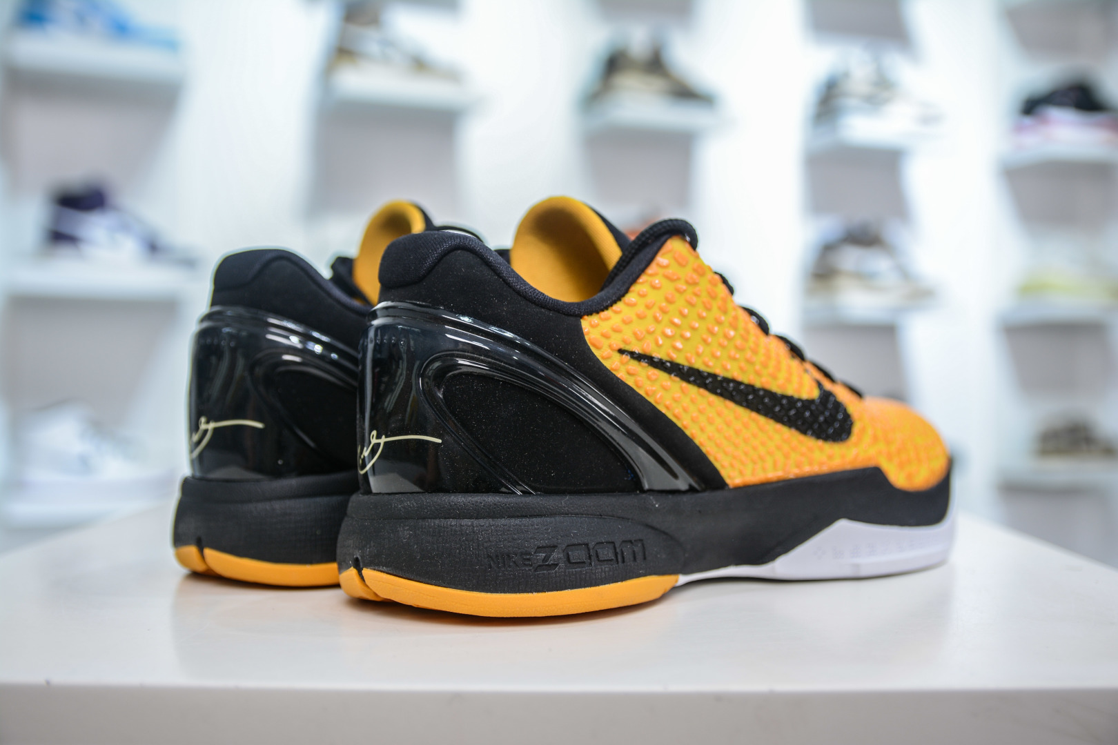 380 TOp纯原 NK Zoom Kobe 6 Protro 科比六代 黑黄 429659-700