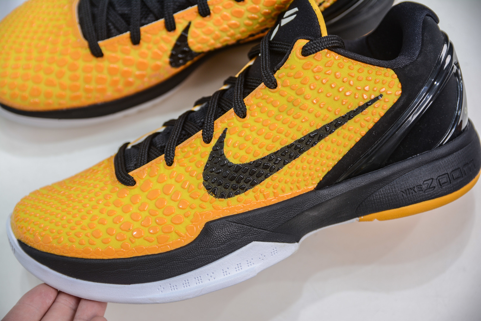 380 TOp纯原 NK Zoom Kobe 6 Protro 科比六代 黑黄 429659-700