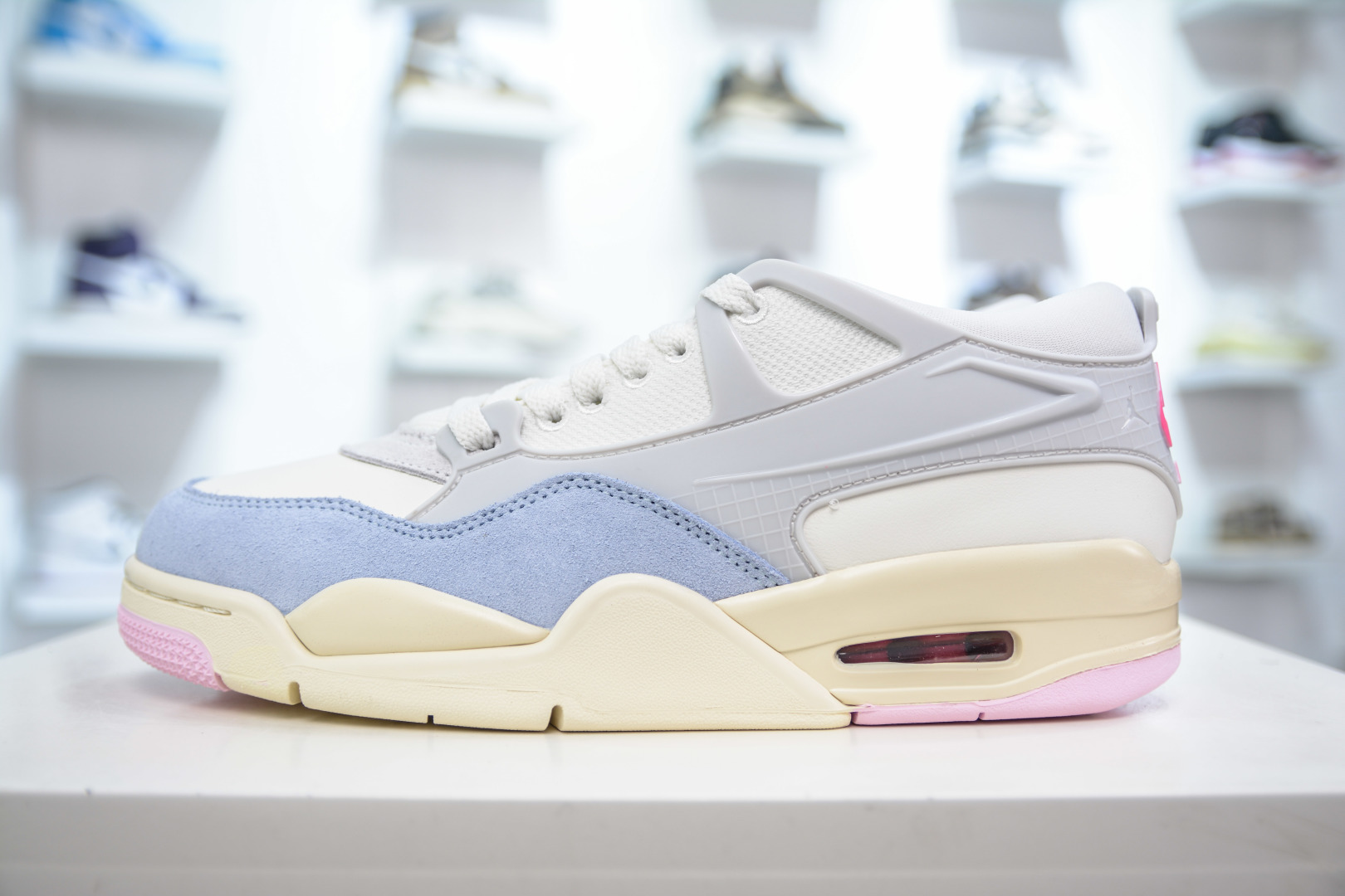 Air Jordan 4 RM Easter Egg Low-Top Retro Basketball Shoes IB4466-025