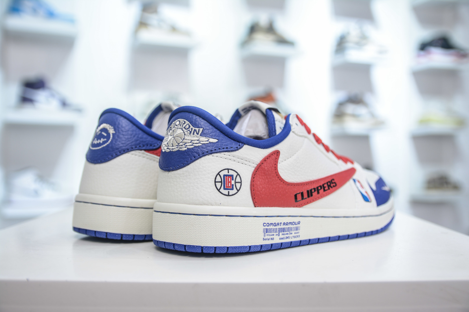 270 Travis Scott x Fragment Design x Air Jordan 1 Low OG SP AJ1 洛杉矶快船联名 SC9207-026