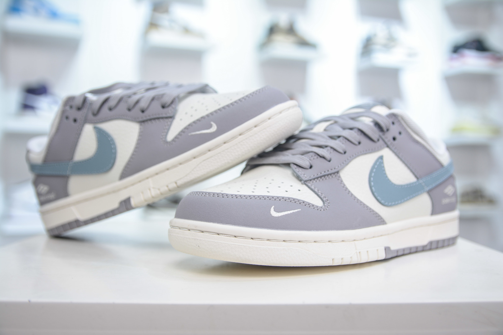 Nike SB Dunk Low x Balenciaga 巴黎世家联名-灰白蓝 FX1588-307