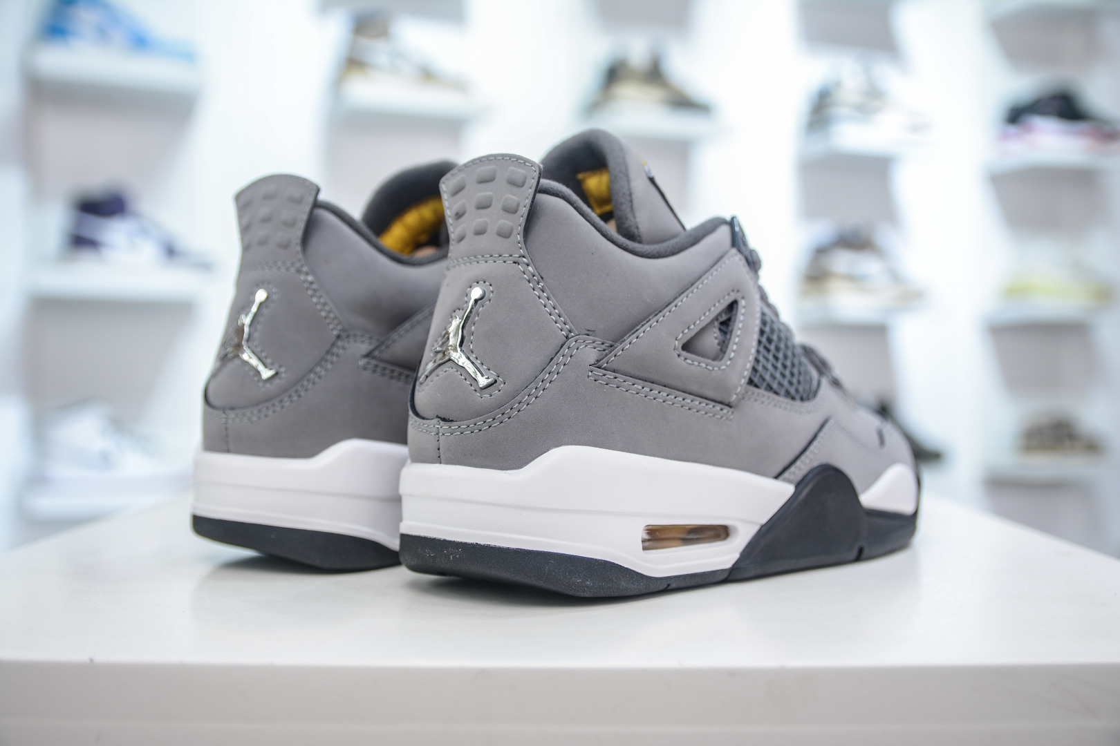 OG纯原 Air Jordan AJ4 Retro GS 酷灰/灰老鼠 408452-007
