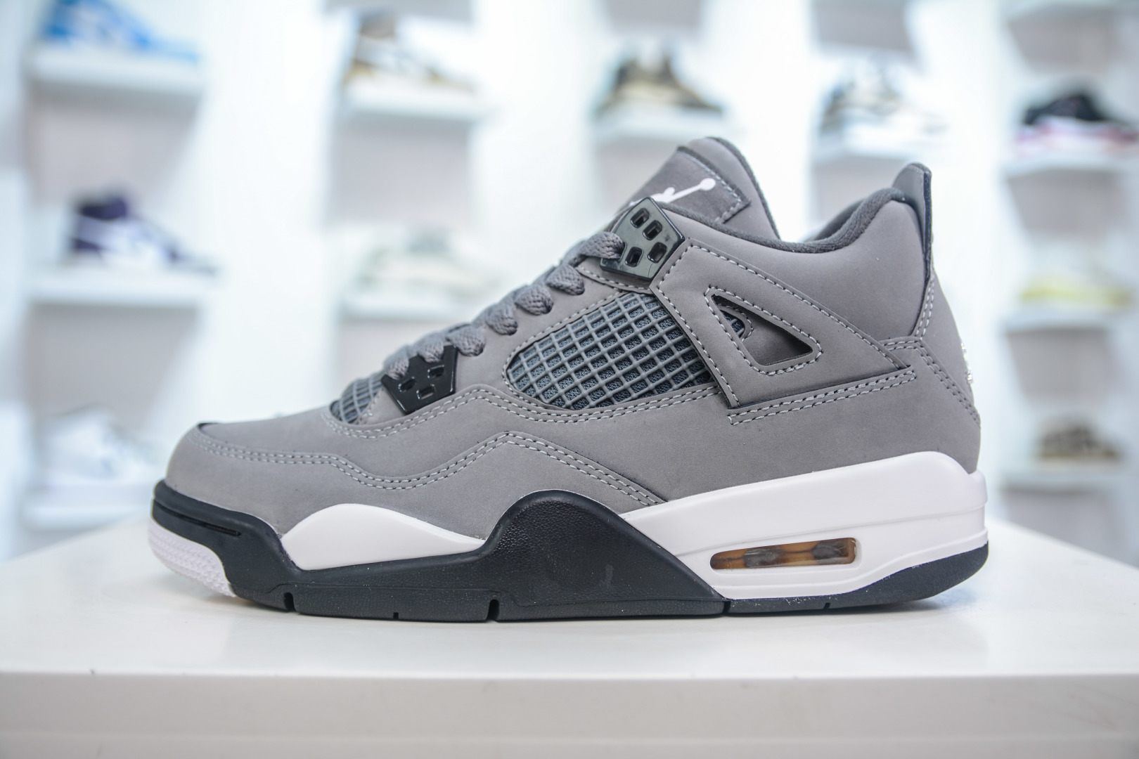 OG纯原 Air Jordan AJ4 Retro GS 酷灰/灰老鼠 408452-007