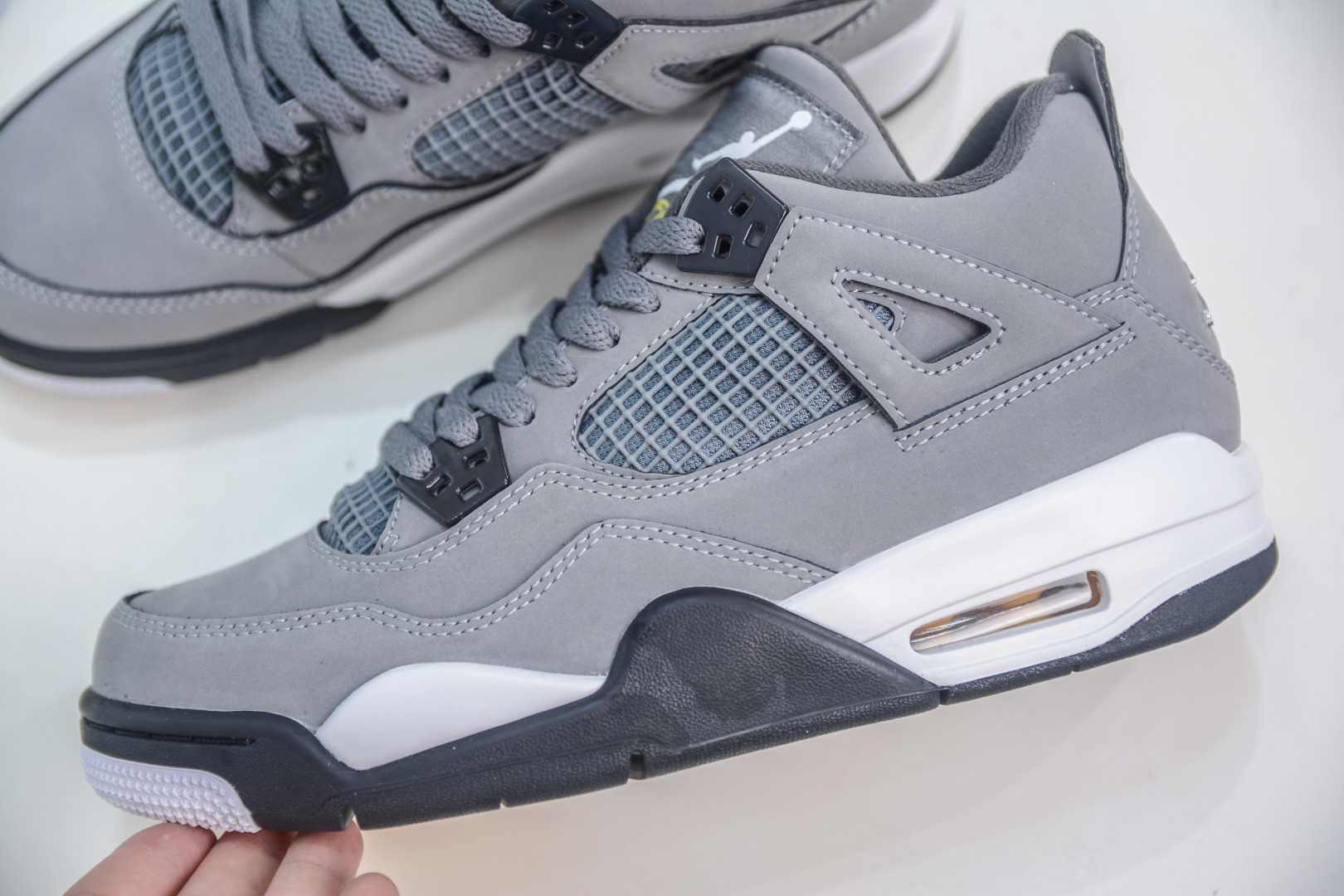 OG纯原 Air Jordan AJ4 Retro GS 酷灰/灰老鼠 408452-007