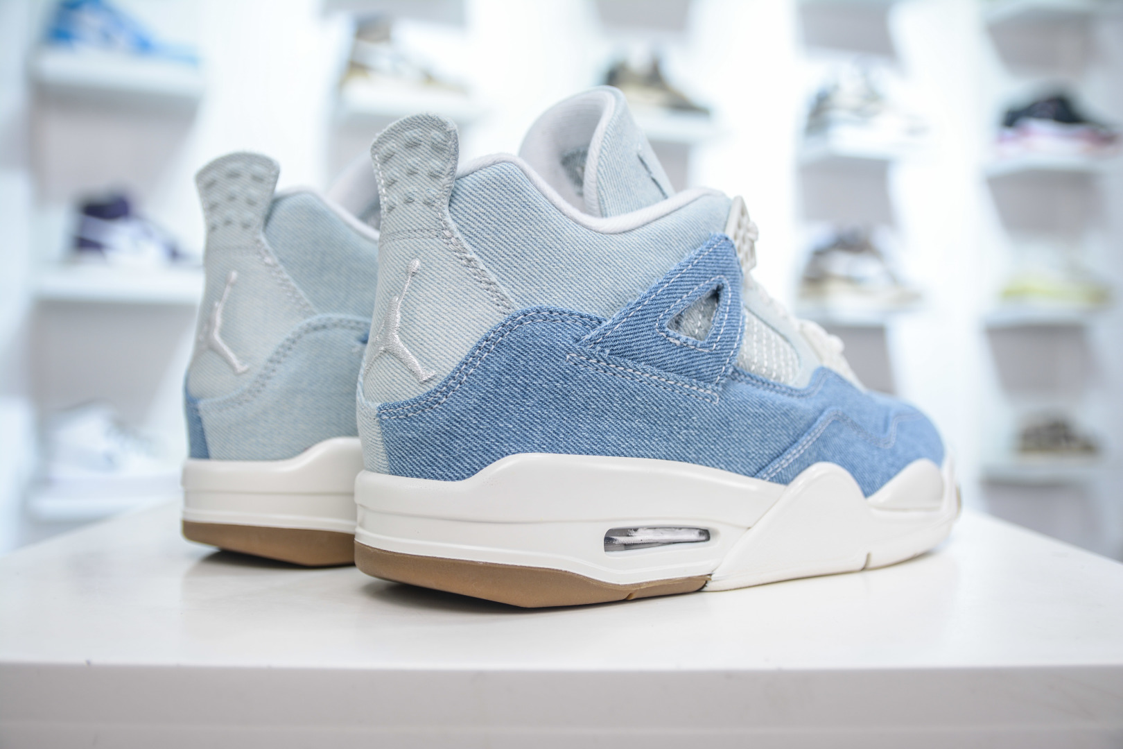 330 F版 Air Jordan 4 Retro Denim ”Worn Blue” AJ4 乔丹4代 水洗丹宁 IB6716-100