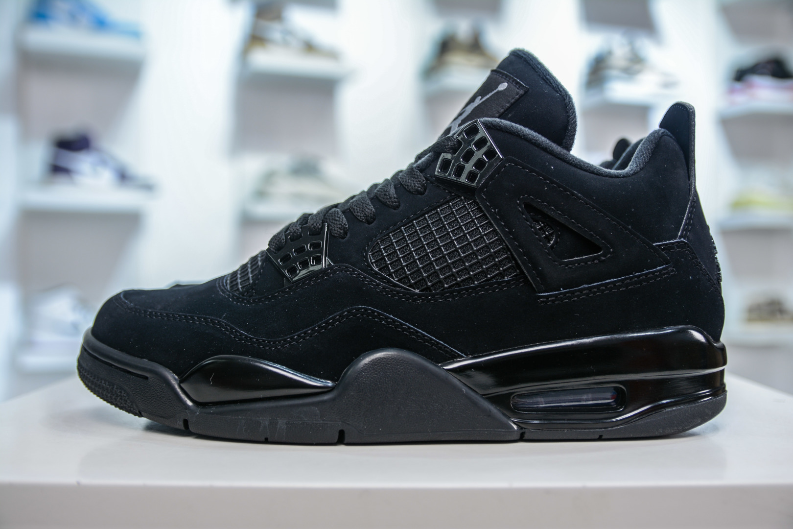 OG纯原 Air Jordan AJ4 ”black Cat” 黑猫 CU1110-010