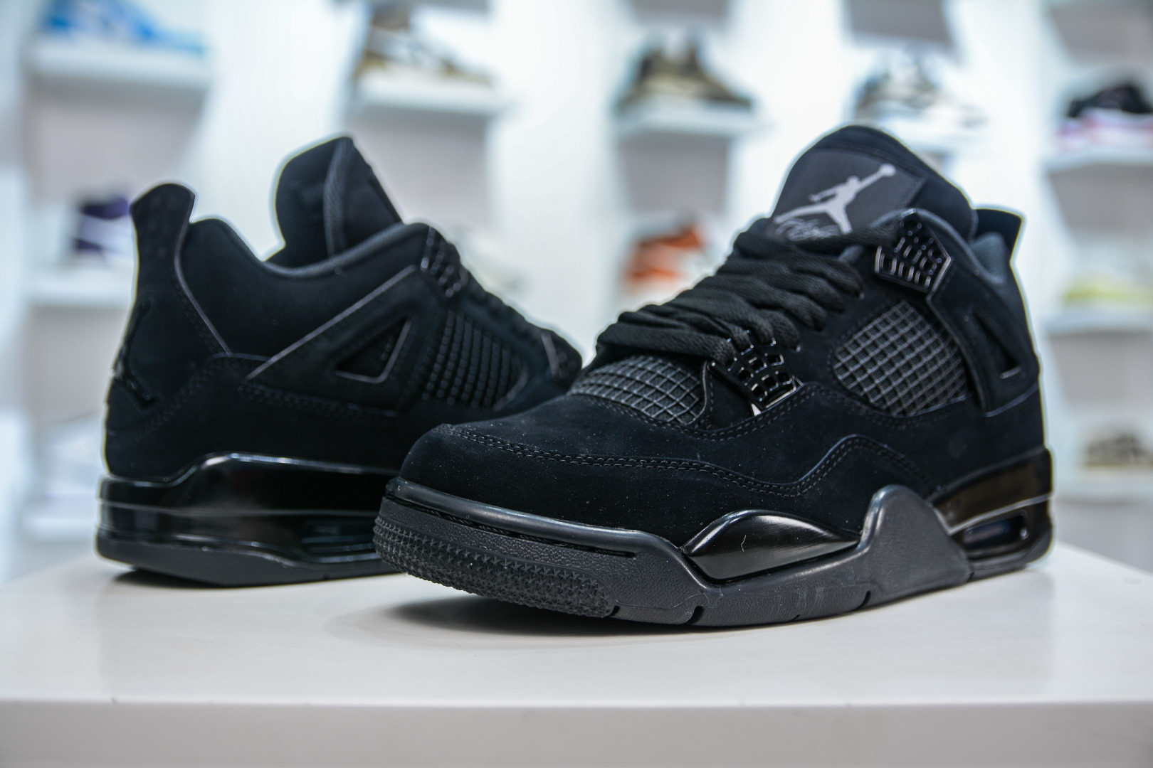 OG纯原 Air Jordan AJ4 ”black Cat” 黑猫 CU1110-010