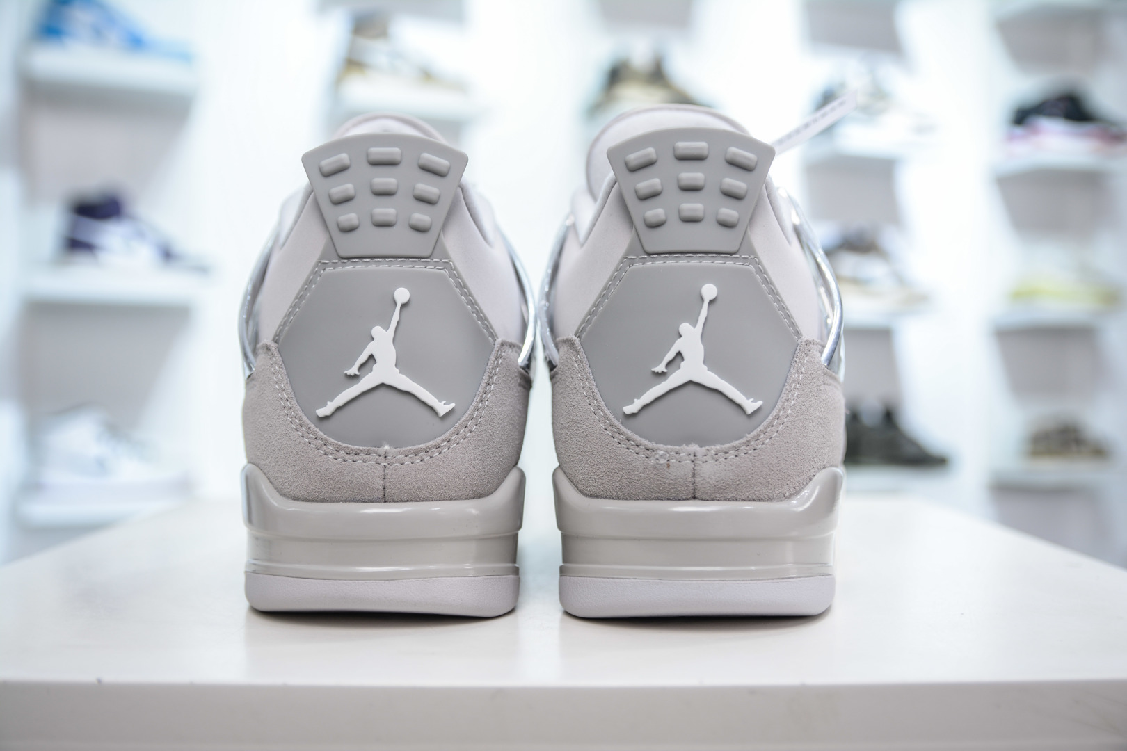 450 OG纯原 Air Jordan 4 ”Light Iron Ore” ”Frozen Moments” 电镀银 AQ9129-001