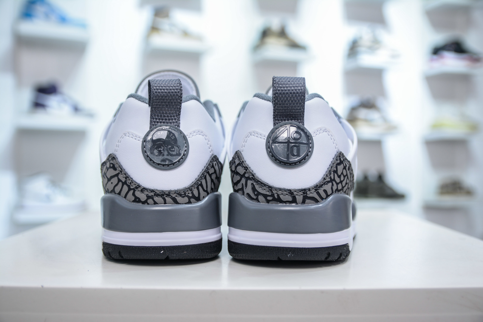 Jordan Spizike Low Retro Basketball Shoes - White/Neutral Grey - FQ1759-102 2 cmp i1747157523017 4977 0 1