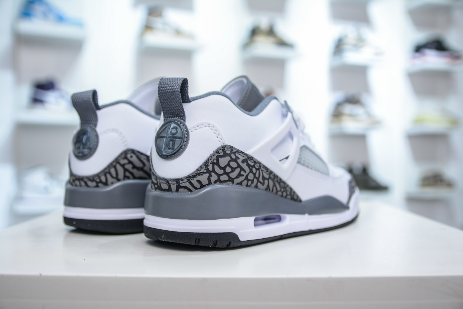 Jordan Spizike Low Retro Basketball Shoes - White/Neutral Grey - FQ1759-102 6 cmp i1747157526934 8122 0 5