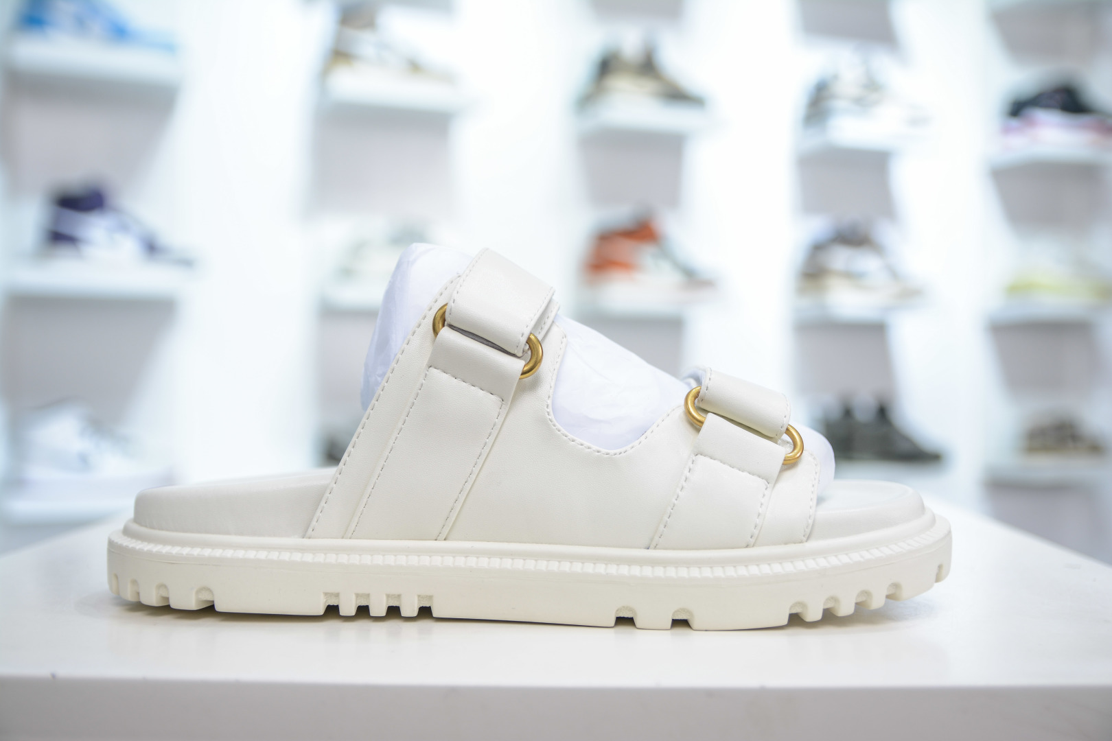 300 Dior 迪奥 Act 夏季羊皮凉鞋拖鞋