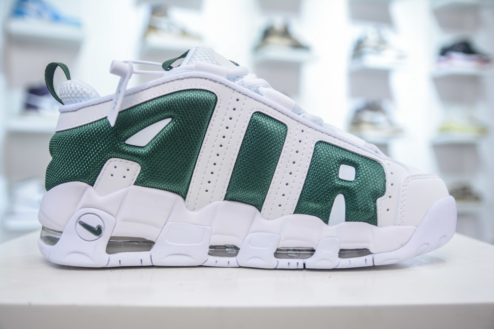 Nike Air More Uptempo Low White Green FZ3055-102 Basketball Shoes 3 cmp i1752507136508 7449 0 2