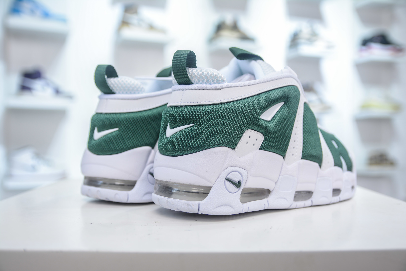 Nike Air More Uptempo Low White Green FZ3055-102 Basketball Shoes 6 cmp i1752507137063 4323 0 5