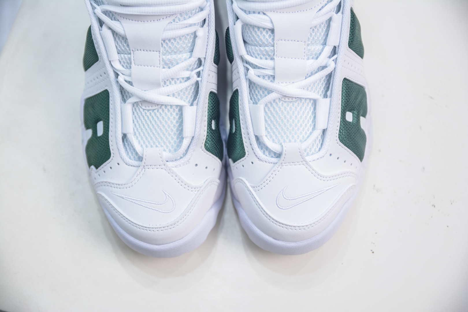 Nike Air More Uptempo Low White Green FZ3055-102 Basketball Shoes 9 cmp i1752507137064 6565 0 8