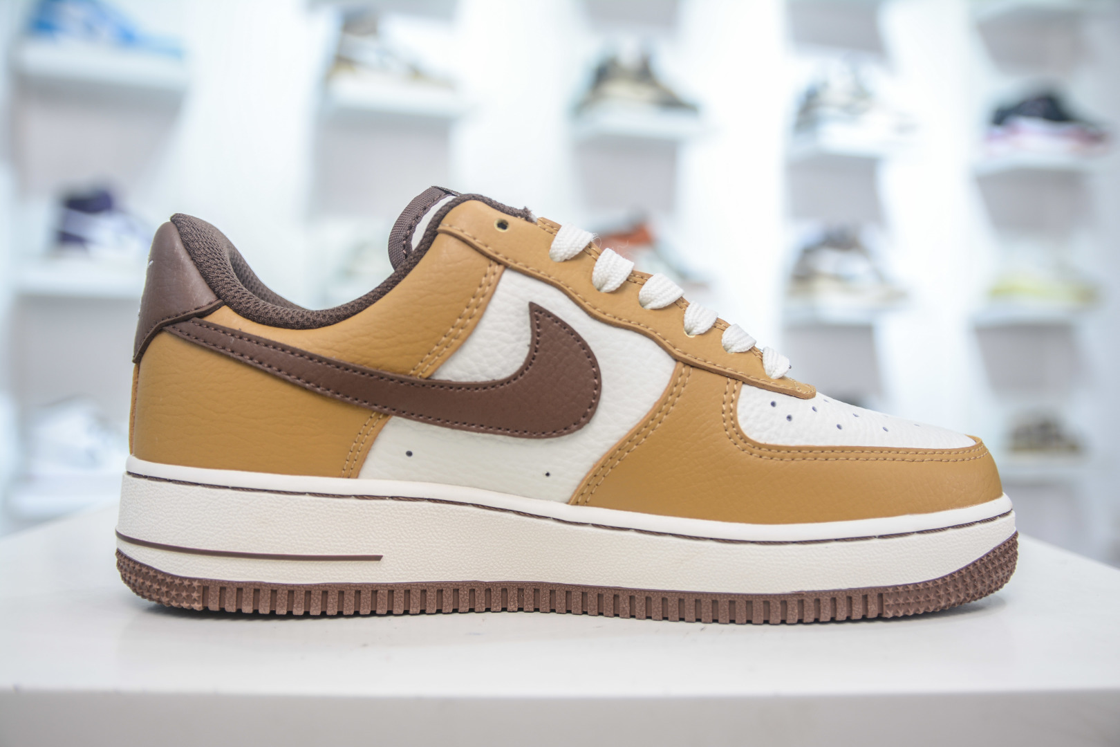 Louis Vuitton x Nike Air Force 1 White Brown Low-Top Sneaker (Unisex) 3 cmp i1752507656343 9735 0 2