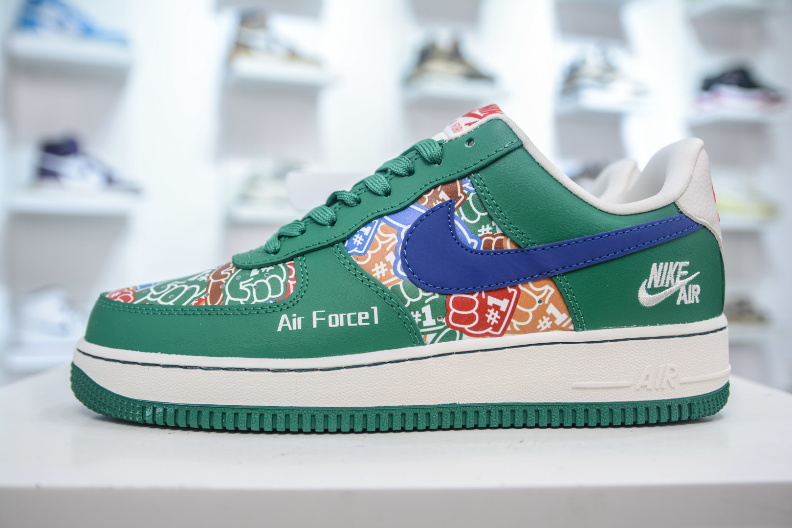 Nike Air Force 1 Low '07 Green/Blue Stitch, Original Design, Comfort and Style 2 cmp i1752587309459 7500 0 0
