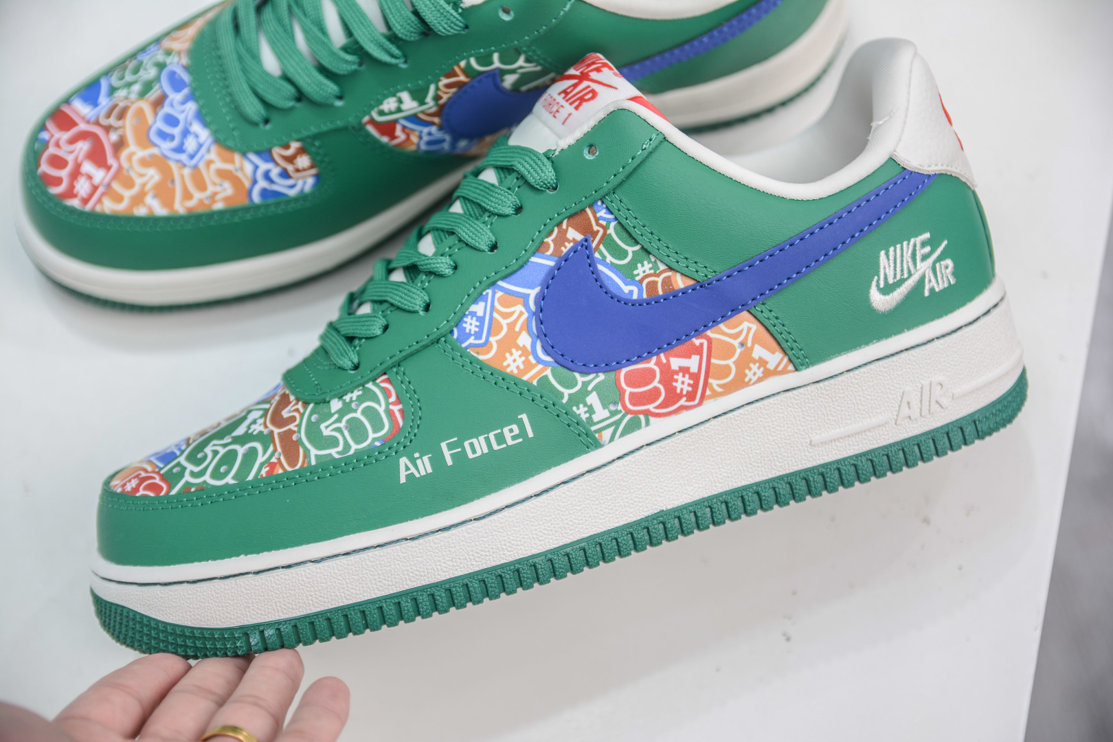 Nike Air Force 1 Low '07 Green/Blue Stitch, Original Design, Comfort and Style 8 cmp i1752587309494 5241 0 6