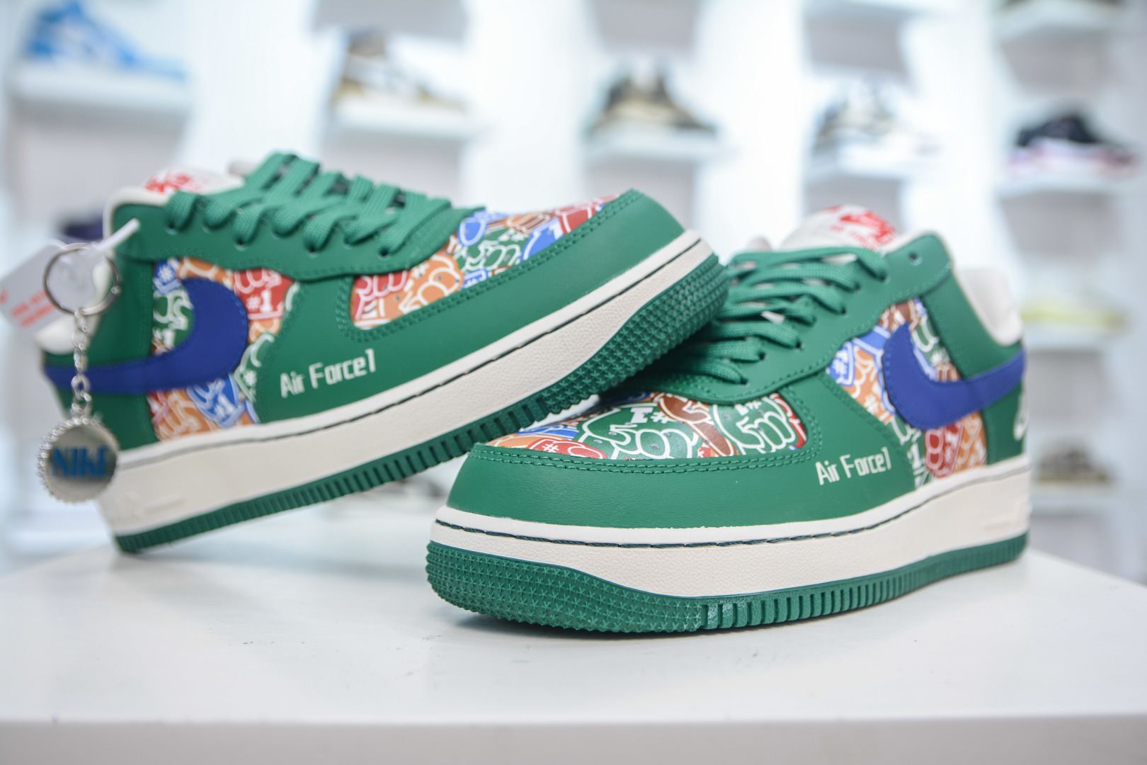 Nike Air Force 1 Low '07 Green/Blue Stitch, Original Design, Comfort and Style 5 cmp i1752587310629 6550 0 3
