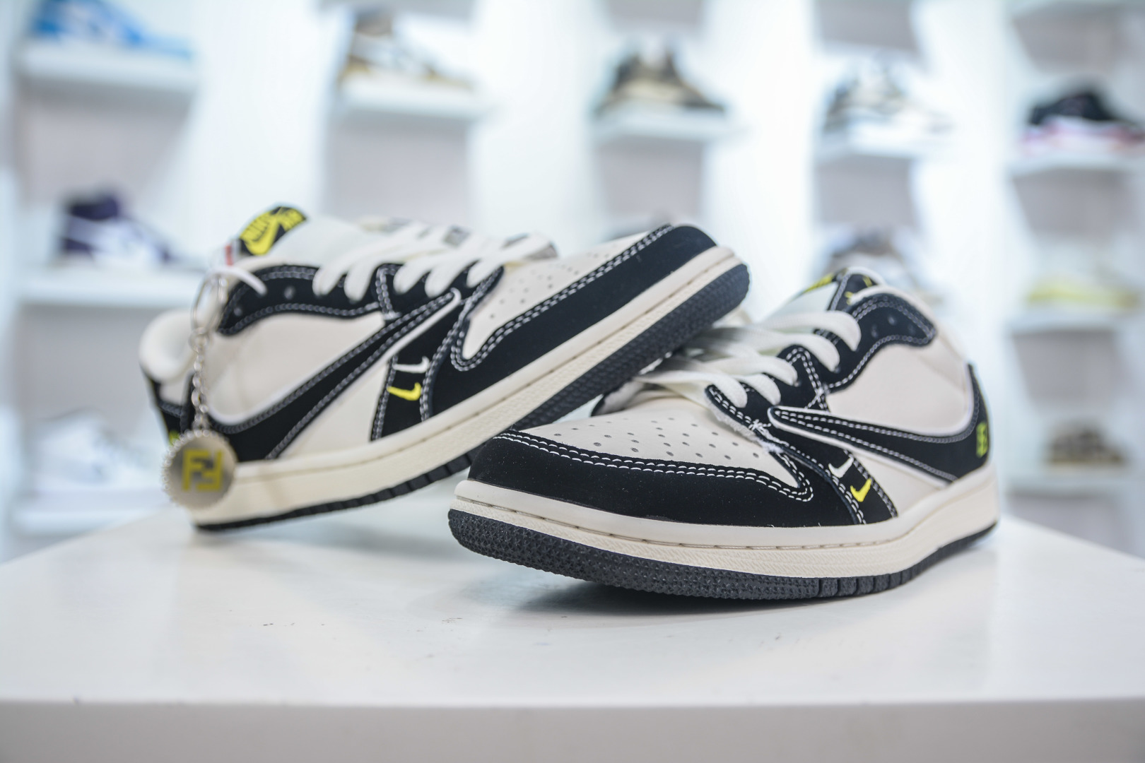 TS x Air Jordan x Fendi Low-Top Sneakers - Stylish Collaboration, Comfortable Fit 4 cmp i1752587592877 394 0 3