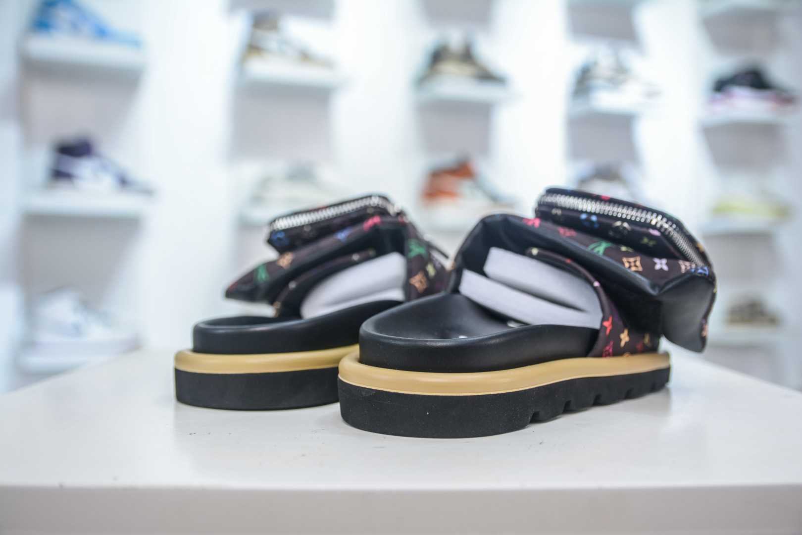 Louis Vuitton Pool Pillow Comfort Leather Slides - Stylish Indoor/Outdoor Wear 6 cmp i1752588410590 5451 0 5