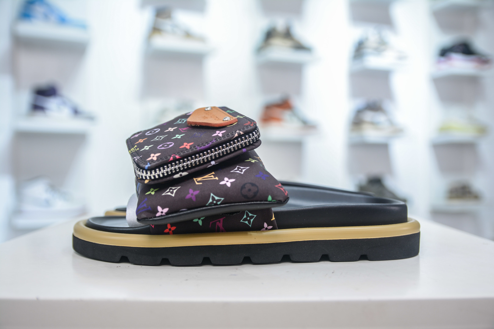 Louis Vuitton Pool Pillow Comfort Leather Slides - Stylish Indoor/Outdoor Wear 1 cmp i1752588410591 515 0 0