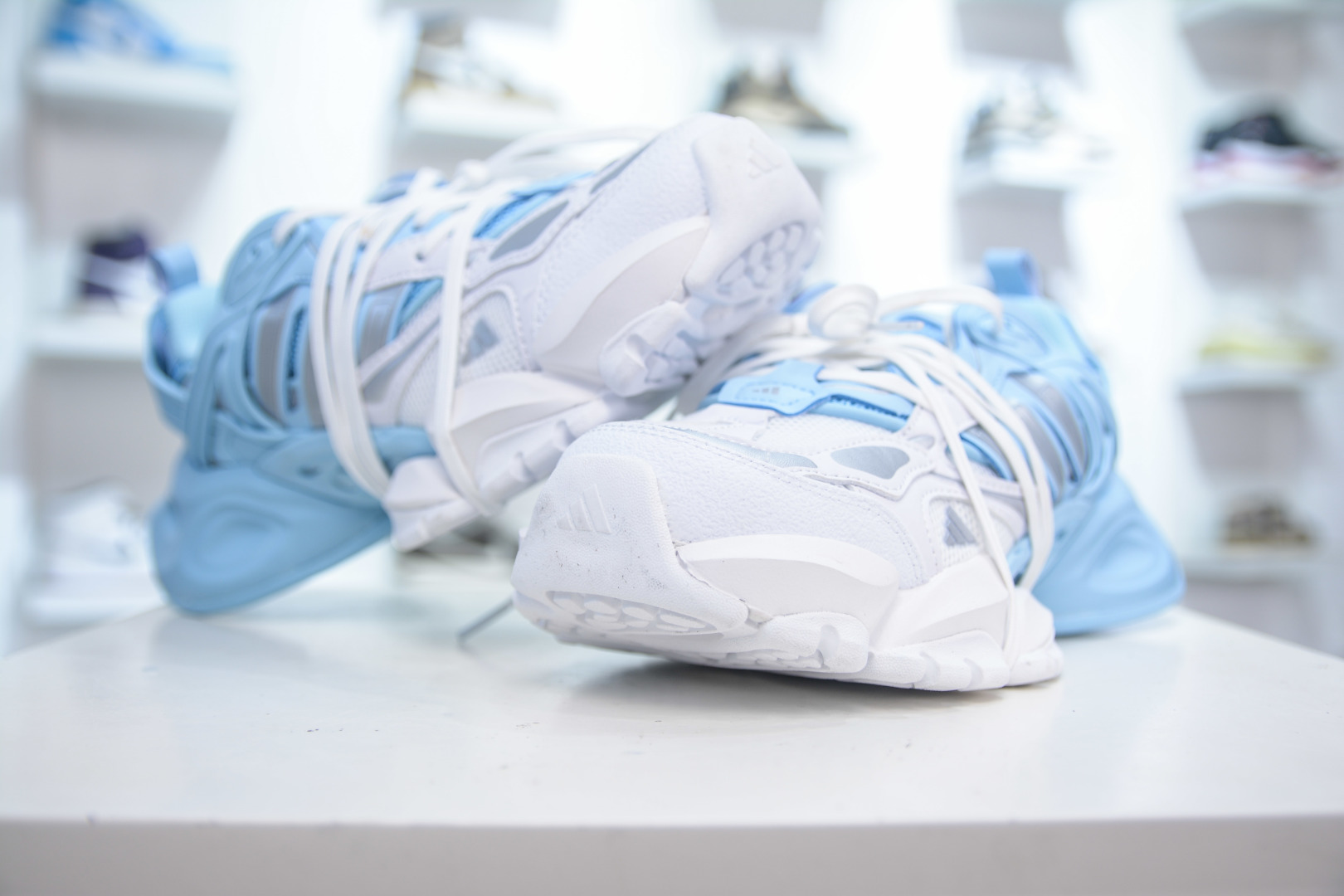 阿迪达斯Adidas XLG Runner Deluxe 跑步者豪华版系列低帮厚底增高慢跑鞋 JR0862