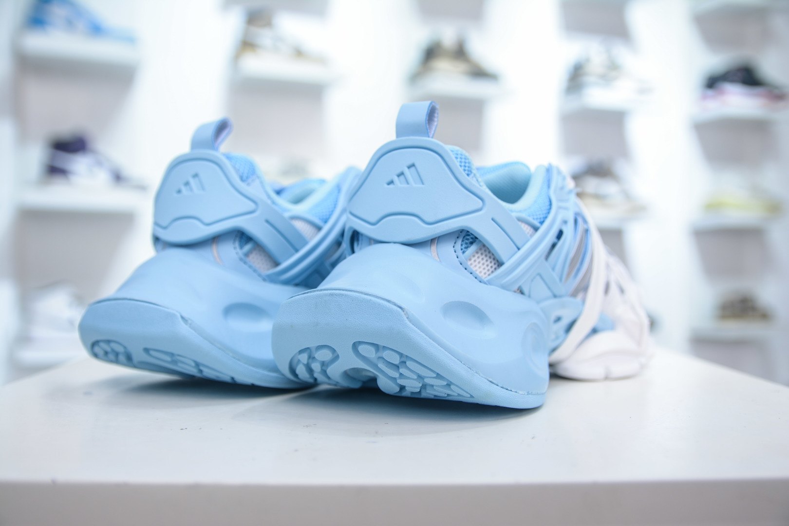 阿迪达斯Adidas XLG Runner Deluxe 跑步者豪华版系列低帮厚底增高慢跑鞋 JR0862